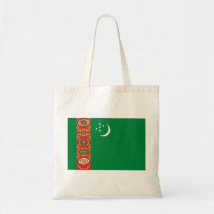 Bolso De Tela Bandera de Turkmenistán
