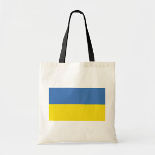 Bolso De Tela Bandera de Ucrania, ucraniano Slava Ukraini Слава 