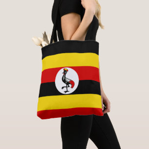 Bolso De Tela Bandera de Uganda