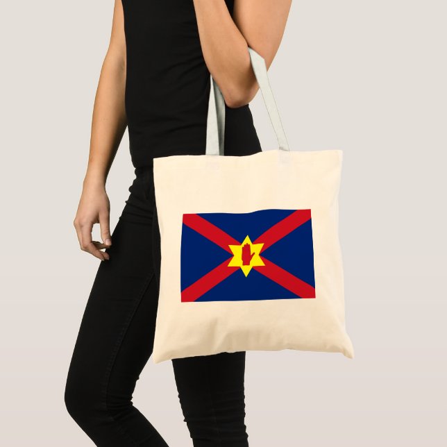 Bolso De Tela Bandera de Ulster Nation (Irlanda del Norte) (Anverso (producto))