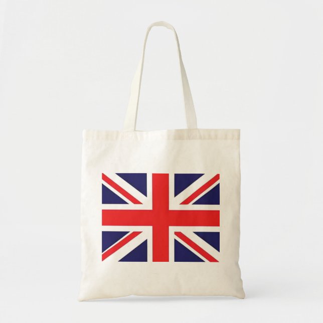 Bolso De Tela Bandera de Union Jack Reino Unido (Frente)