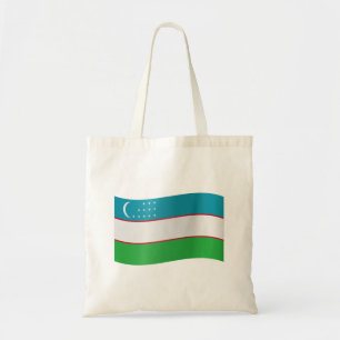 Bolso De Tela Bandera de Uzbekistán
