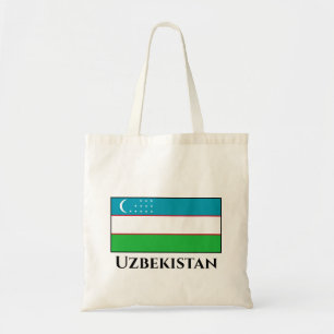 Bolso De Tela Bandera de Uzbekistán