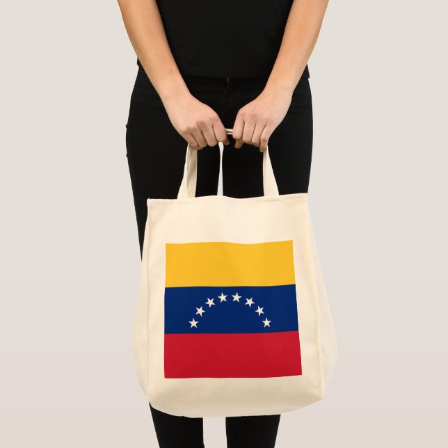 Bolso De Tela Bandera de Venezuela (Anverso (producto))