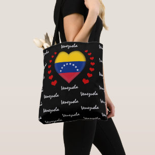 Bolso De Tela Bandera de Venezuela, bandera de Venezuela del Cor