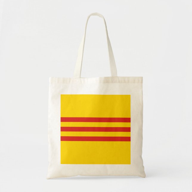Bolso De Tela Bandera de Vietnam del Sur de Vietnam (Frente)