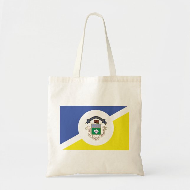 Bolso De Tela Bandera de Winnipeg, Manitoba Tote Bag (Frente)