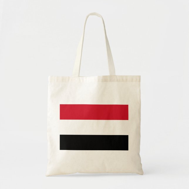 Bolso De Tela Bandera de Yemen (Frente)