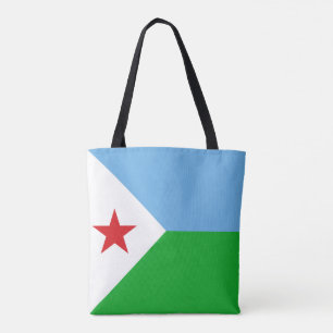 Bolso De Tela Bandera de Yibuti