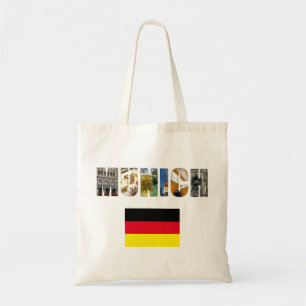 Bolso De Tela Bandera del alemán de Munich