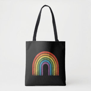 Bolso De Tela Bandera del Arcoíris LGBTQ Orgullo Gay Conciencia 