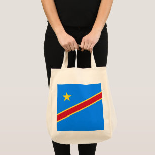 Bolso De Tela Bandera del Congo