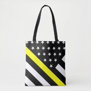 Bolso De Tela Bandera del despachador de la emergencia