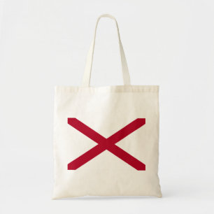 Bolso De Tela Bandera del estado de Alabama