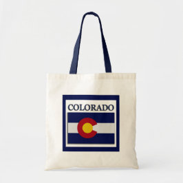 Bolso De Tela Bandera del Estado de Colorado Diseño Presupuesto 