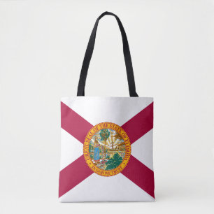 Bolso De Tela Bandera del estado de Florida