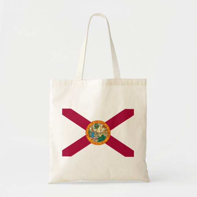 Bolso De Tela Bandera del estado de Florida (Frente)