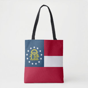 Bolso De Tela Bandera del estado de Georgia