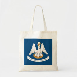 Bolso De Tela Bandera del estado de Luisiana