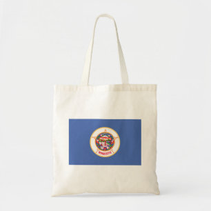 Bolso De Tela Bandera del estado de Minnesota