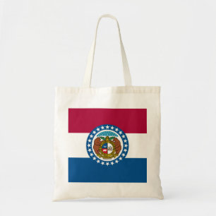 Bolso De Tela Bandera del Estado de Misuri