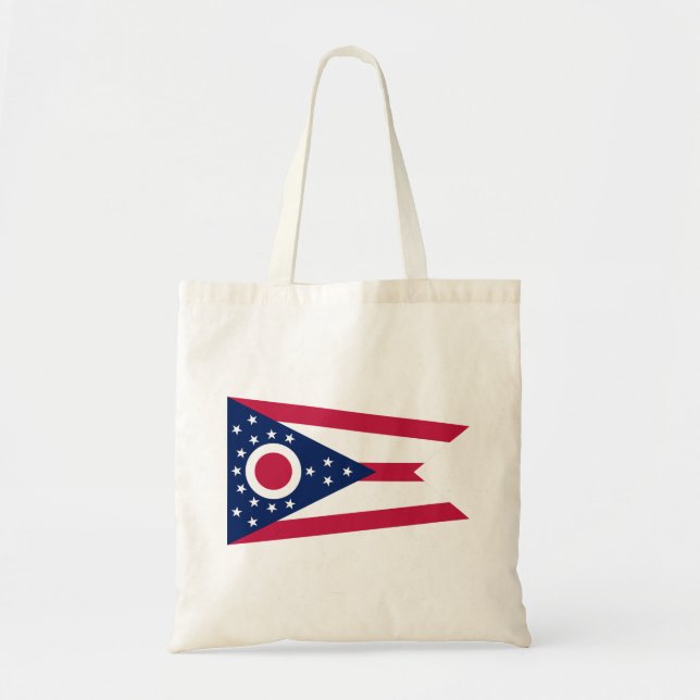 Bolso De Tela Bandera del Estado de Ohio (Frente)
