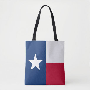 Bolso De Tela Bandera del estado de Texas