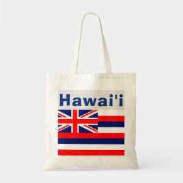 Bolso De Tela Bandera del Hawaiian de Hawaii