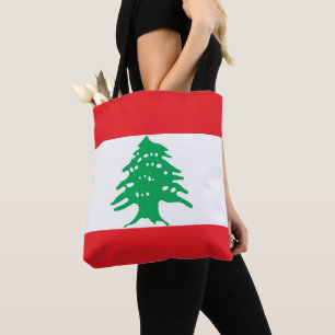Bolso De Tela Bandera del Líbano