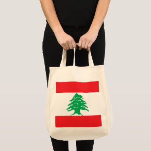 Bolso De Tela Bandera del Líbano