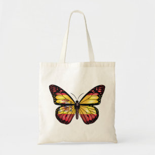 Bolso De Tela Bandera del monarca de la mariposa de España