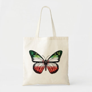 Bolso De Tela Bandera del monarca de la mariposa de Irán