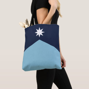 Bolso De Tela Bandera del nuevo estado rebelde de Minnesota