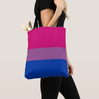 Bolso De Tela Bandera del Orgullo Bisexual