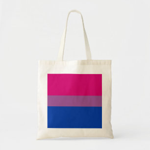 Bolso De Tela Bandera del Orgullo Bisexual