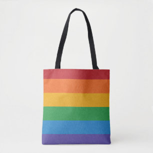 Bolso De Tela Bandera del orgullo del arco iris