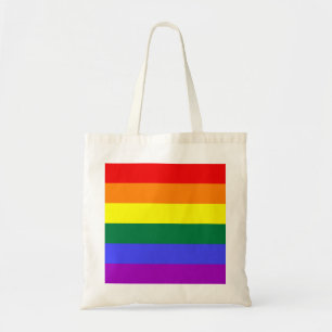 Bolso De Tela Bandera del Orgullo Iris