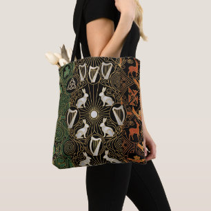 Bolso De Tela Bandera del patrimonio Art Deco Nombre personali