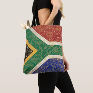Bolso De Tela Bandera del patrimonio Art Deco Nombre personali