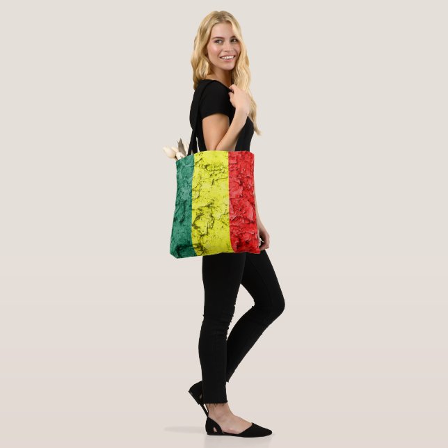 Bolso De Tela Bandera del reggae del vintage (Puesto)