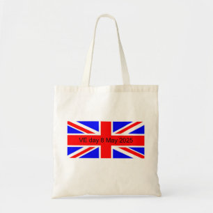 Bolso De Tela Bandera del Reino Unido Día VE 2025