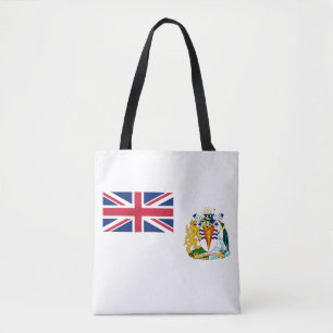 Bolso De Tela Bandera del Territorio Antártico Británico