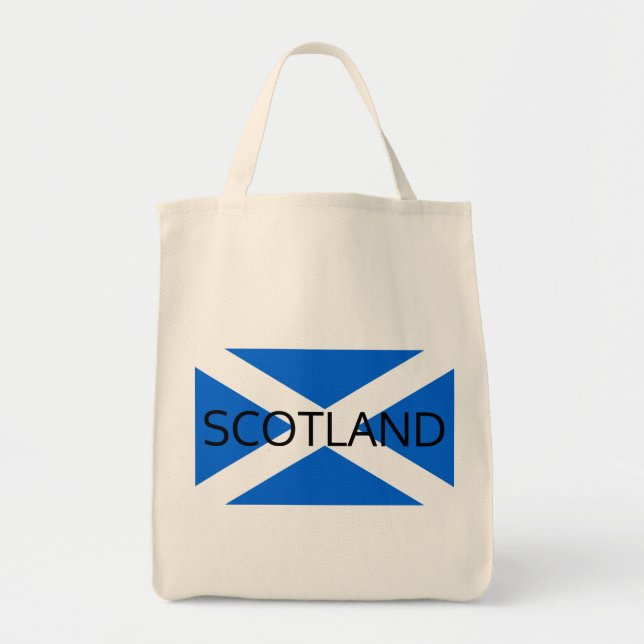 Bolso De Tela Bandera escocesa Escocia gtcn (Frente)