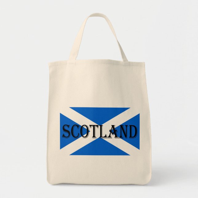 Bolso De Tela Bandera escocesa ganancia de Escocia (Frente)