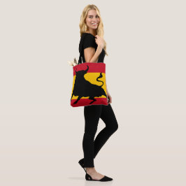 Bolso De Tela Bandera española con toro
