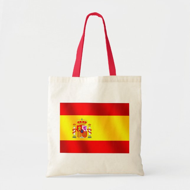 Bolso De Tela Bandera española de los regalos de España para los (Frente)