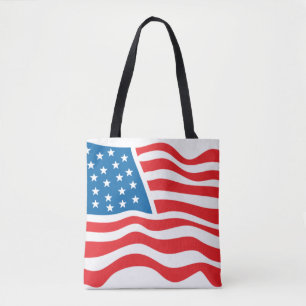Bolso De Tela Bandera estadounidense - 4 de julio