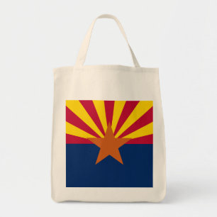 Bolso De Tela Bandera Estatal de Arizona