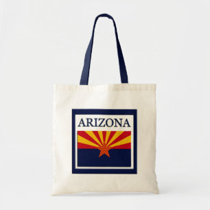 Bolso De Tela Bandera Estatal de Arizona Diseño Lienzo Presupues