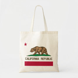 Bolso De Tela Bandera estatal de California